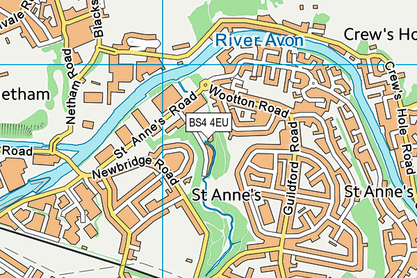 BS4 4EU map - OS VectorMap District (Ordnance Survey) BS4 4EU map - OS VectorMap District (Ordnance Survey)