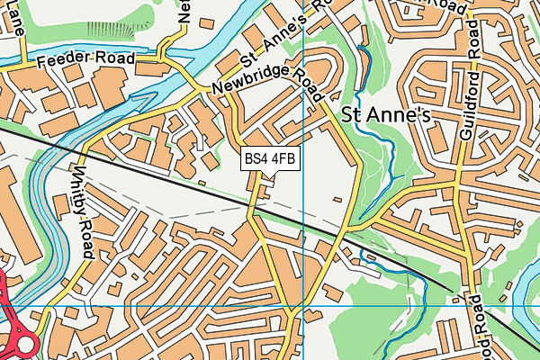 BS4 4FB map - OS VectorMap District (Ordnance Survey) BS4 4FB map - OS VectorMap District (Ordnance Survey)