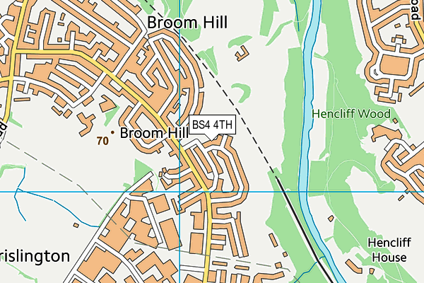 BS4 4TH map - OS VectorMap District (Ordnance Survey) BS4 4TH map - OS VectorMap District (Ordnance Survey)