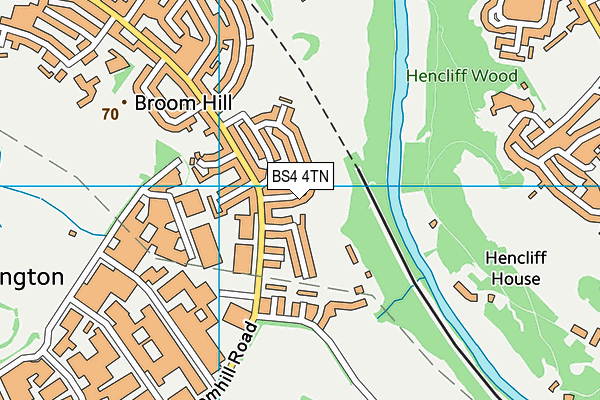BS4 4TN map - OS VectorMap District (Ordnance Survey) BS4 4TN map - OS VectorMap District (Ordnance Survey)