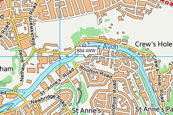 BS4 4WW map - OS VectorMap District (Ordnance Survey) BS4 4WW map - OS VectorMap District (Ordnance Survey)