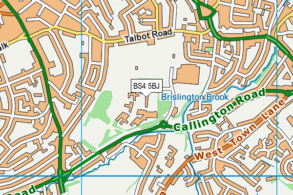 BS4 5BJ map - OS VectorMap District (Ordnance Survey) BS4 5BJ map - OS VectorMap District (Ordnance Survey)