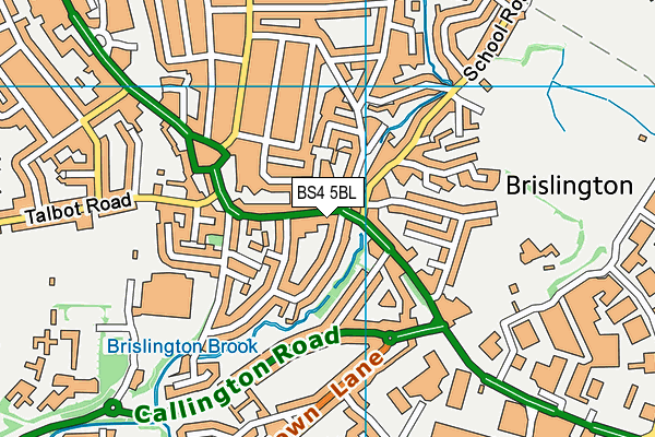 BS4 5BL map - OS VectorMap District (Ordnance Survey) BS4 5BL map - OS VectorMap District (Ordnance Survey)