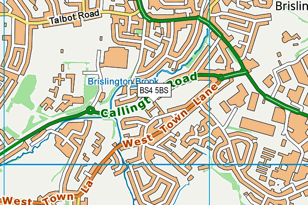 BS4 5BS map - OS VectorMap District (Ordnance Survey) BS4 5BS map - OS VectorMap District (Ordnance Survey)