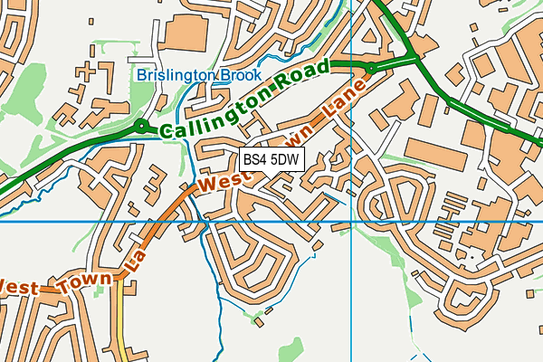 BS4 5DW map - OS VectorMap District (Ordnance Survey) BS4 5DW map - OS VectorMap District (Ordnance Survey)