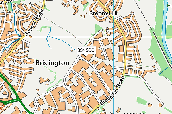 BS4 5QQ map - OS VectorMap District (Ordnance Survey) BS4 5QQ map - OS VectorMap District (Ordnance Survey)