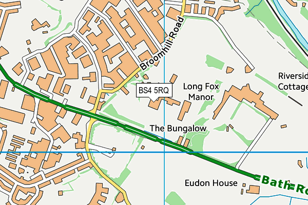 BS4 5RQ map - OS VectorMap District (Ordnance Survey)
