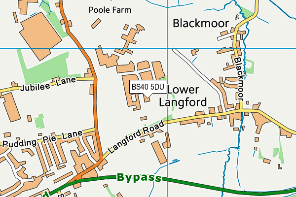 BS40 5DU map - OS VectorMap District (Ordnance Survey) BS40 5DU map - OS VectorMap District (Ordnance Survey)