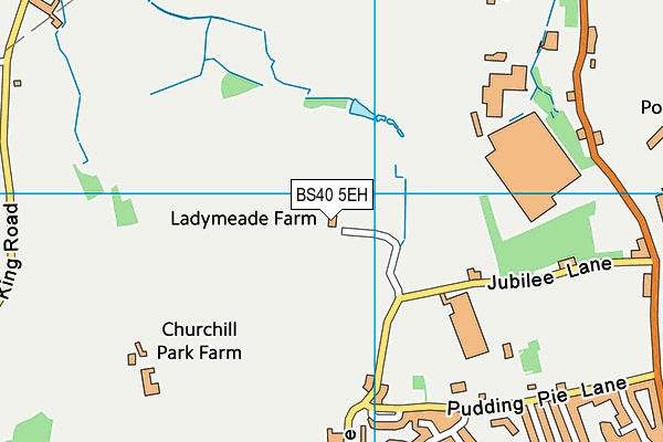 BS40 5EH map - OS VectorMap District (Ordnance Survey) BS40 5EH map - OS VectorMap District (Ordnance Survey)