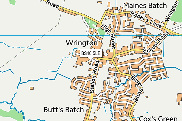 BS40 5LE map - OS VectorMap District (Ordnance Survey) BS40 5LE map - OS VectorMap District (Ordnance Survey)