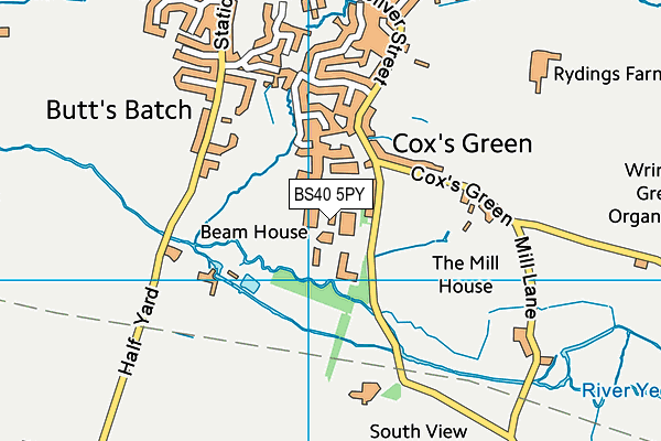 BS40 5PY map - OS VectorMap District (Ordnance Survey) BS40 5PY map - OS VectorMap District (Ordnance Survey)