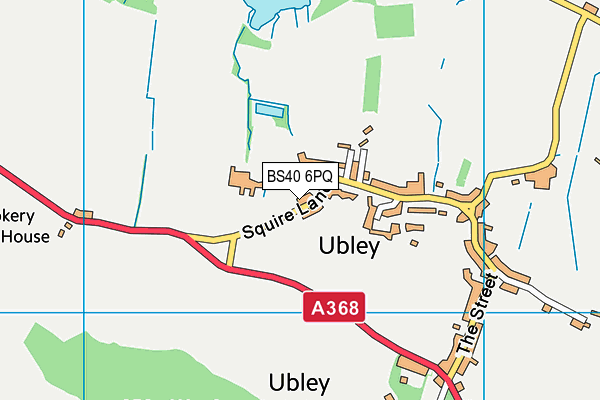 BS40 6PQ map - OS VectorMap District (Ordnance Survey) BS40 6PQ map - OS VectorMap District (Ordnance Survey)