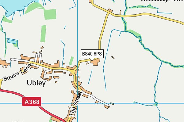 BS40 6PS map - OS VectorMap District (Ordnance Survey) BS40 6PS map - OS VectorMap District (Ordnance Survey)