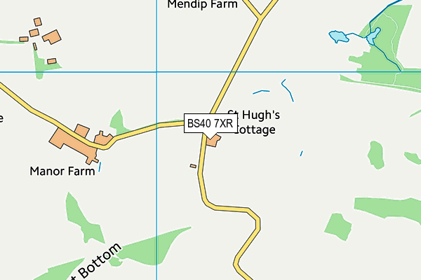 BS40 7XR map - OS VectorMap District (Ordnance Survey) BS40 7XR map - OS VectorMap District (Ordnance Survey)