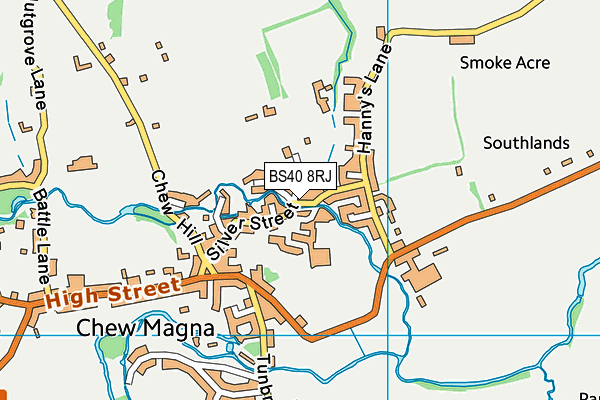 BS40 8RJ map - OS VectorMap District (Ordnance Survey) BS40 8RJ map - OS VectorMap District (Ordnance Survey)