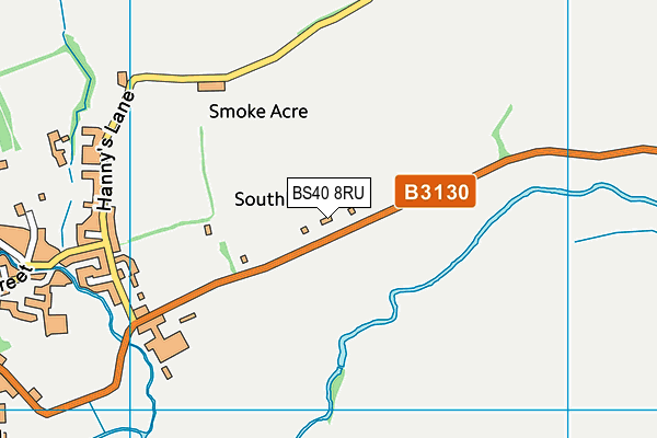 BS40 8RU map - OS VectorMap District (Ordnance Survey) BS40 8RU map - OS VectorMap District (Ordnance Survey)