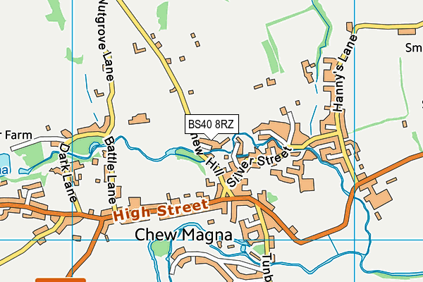 BS40 8RZ map - OS VectorMap District (Ordnance Survey) BS40 8RZ map - OS VectorMap District (Ordnance Survey)