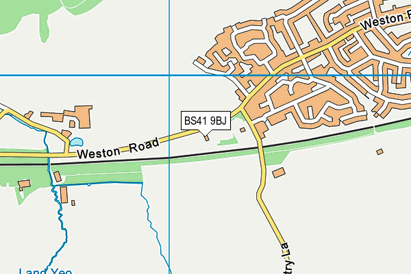 BS41 9BJ map - OS VectorMap District (Ordnance Survey) BS41 9BJ map - OS VectorMap District (Ordnance Survey)