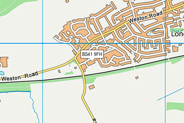 BS41 9FH map - OS VectorMap District (Ordnance Survey) BS41 9FH map - OS VectorMap District (Ordnance Survey)