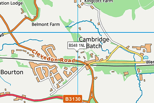 BS48 1NL map - OS VectorMap District (Ordnance Survey) BS48 1NL map - OS VectorMap District (Ordnance Survey)