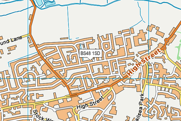BS48 1SD map - OS VectorMap District (Ordnance Survey) BS48 1SD map - OS VectorMap District (Ordnance Survey)