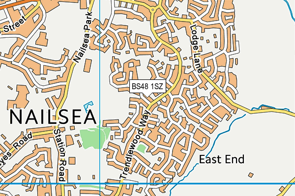 BS48 1SZ map - OS VectorMap District (Ordnance Survey) BS48 1SZ map - OS VectorMap District (Ordnance Survey)