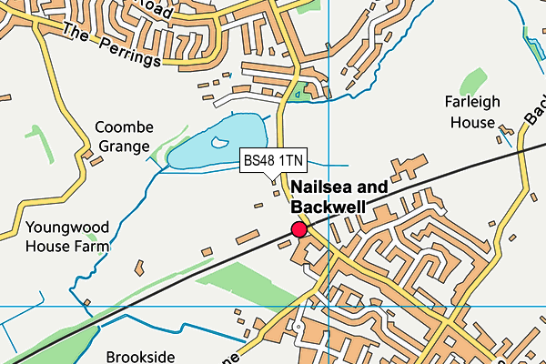 BS48 1TN map - OS VectorMap District (Ordnance Survey)