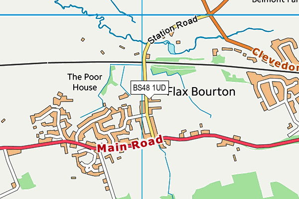 BS48 1UD map - OS VectorMap District (Ordnance Survey) BS48 1UD map - OS VectorMap District (Ordnance Survey)