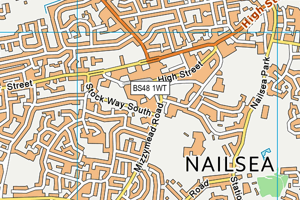 BS48 1WT map - OS VectorMap District (Ordnance Survey) BS48 1WT map - OS VectorMap District (Ordnance Survey)