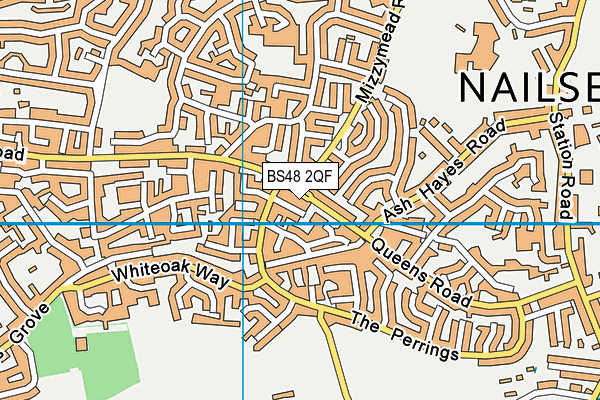 BS48 2QF map - OS VectorMap District (Ordnance Survey) BS48 2QF map - OS VectorMap District (Ordnance Survey)