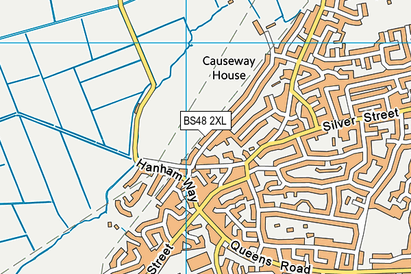 BS48 2XL map - OS VectorMap District (Ordnance Survey) BS48 2XL map - OS VectorMap District (Ordnance Survey)