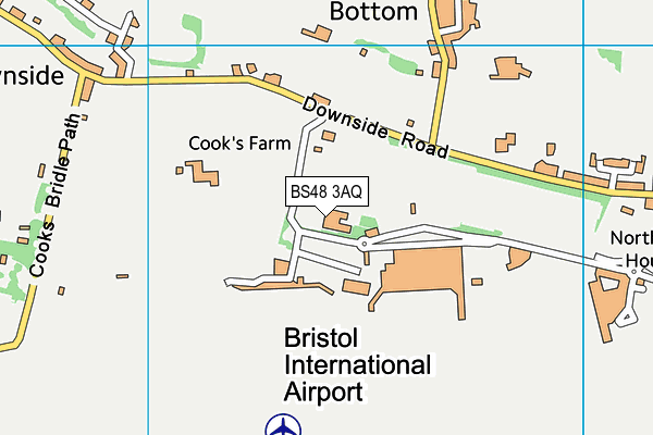 BS48 3AQ map - OS VectorMap District (Ordnance Survey) BS48 3AQ map - OS VectorMap District (Ordnance Survey)