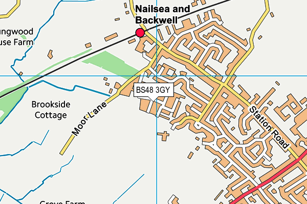 BS48 3GY map - OS VectorMap District (Ordnance Survey) BS48 3GY map - OS VectorMap District (Ordnance Survey)