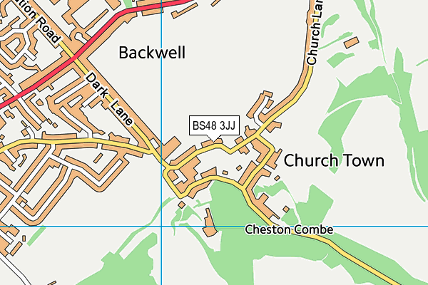BS48 3JJ map - OS VectorMap District (Ordnance Survey) BS48 3JJ map - OS VectorMap District (Ordnance Survey)