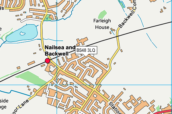 BS48 3LQ map - OS VectorMap District (Ordnance Survey) BS48 3LQ map - OS VectorMap District (Ordnance Survey)