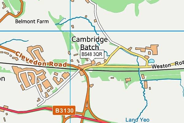 BS48 3QR map - OS VectorMap District (Ordnance Survey) BS48 3QR map - OS VectorMap District (Ordnance Survey)