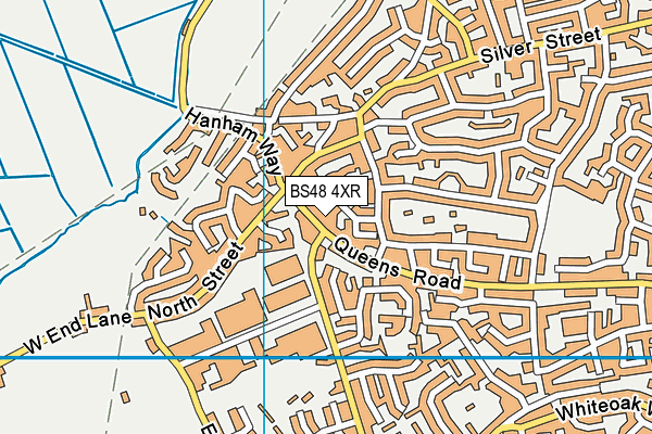 BS48 4XR map - OS VectorMap District (Ordnance Survey) BS48 4XR map - OS VectorMap District (Ordnance Survey)