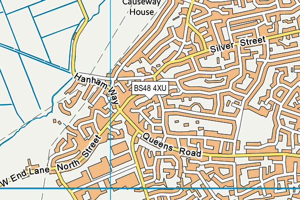 BS48 4XU map - OS VectorMap District (Ordnance Survey) BS48 4XU map - OS VectorMap District (Ordnance Survey)