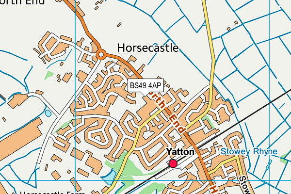 BS49 4AP map - OS VectorMap District (Ordnance Survey) BS49 4AP map - OS VectorMap District (Ordnance Survey)