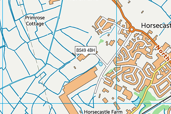 BS49 4BH map - OS VectorMap District (Ordnance Survey) BS49 4BH map - OS VectorMap District (Ordnance Survey)