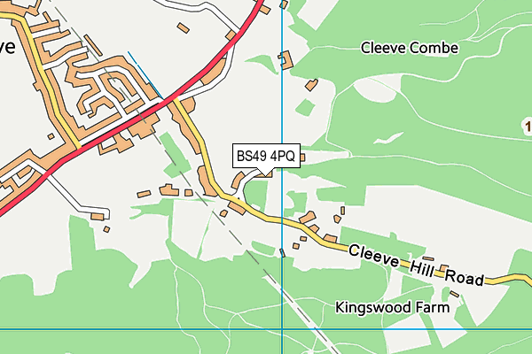 BS49 4PQ map - OS VectorMap District (Ordnance Survey) BS49 4PQ map - OS VectorMap District (Ordnance Survey)