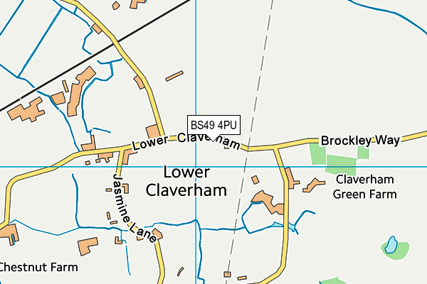 BS49 4PU map - OS VectorMap District (Ordnance Survey) BS49 4PU map - OS VectorMap District (Ordnance Survey)