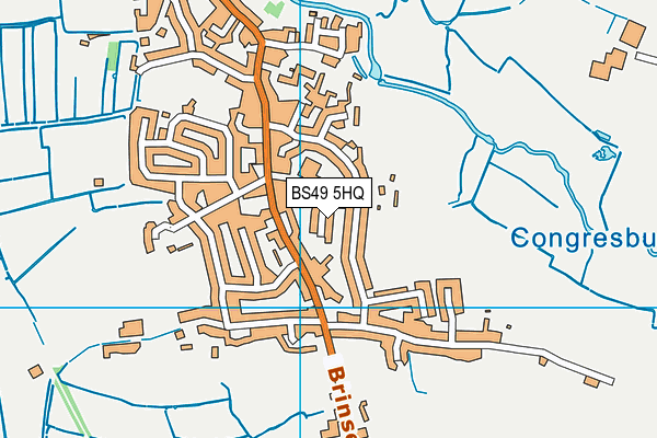 BS49 5HQ map - OS VectorMap District (Ordnance Survey) BS49 5HQ map - OS VectorMap District (Ordnance Survey)