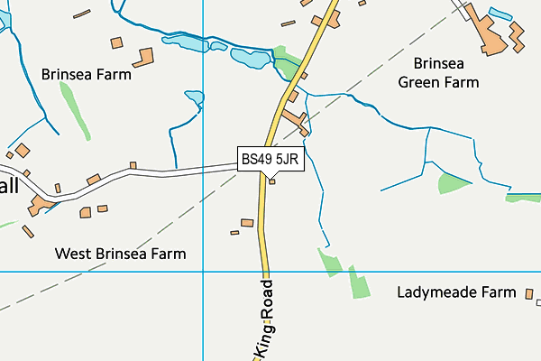 BS49 5JR map - OS VectorMap District (Ordnance Survey) BS49 5JR map - OS VectorMap District (Ordnance Survey)