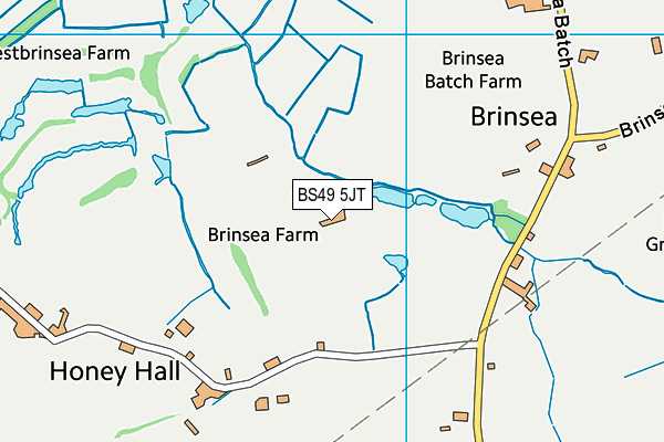 BS49 5JT map - OS VectorMap District (Ordnance Survey) BS49 5JT map - OS VectorMap District (Ordnance Survey)