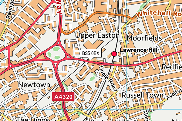 BS5 0BX map - OS VectorMap District (Ordnance Survey) BS5 0BX map - OS VectorMap District (Ordnance Survey)