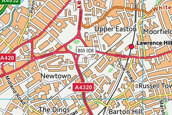 BS5 0DE map - OS VectorMap District (Ordnance Survey) BS5 0DE map - OS VectorMap District (Ordnance Survey)