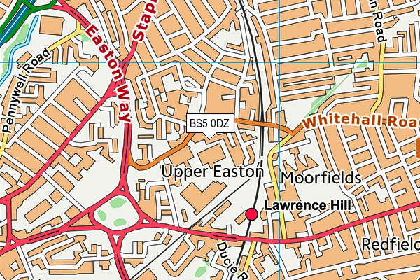 BS5 0DZ map - OS VectorMap District (Ordnance Survey) BS5 0DZ map - OS VectorMap District (Ordnance Survey)