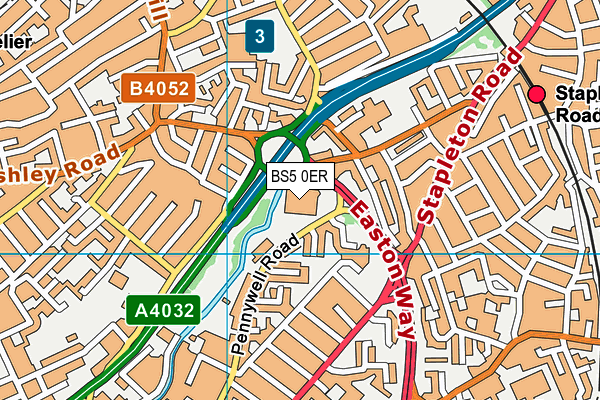 BS5 0ER map - OS VectorMap District (Ordnance Survey) BS5 0ER map - OS VectorMap District (Ordnance Survey)