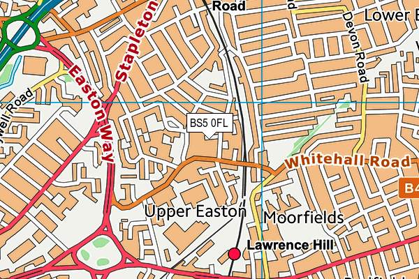 BS5 0FL map - OS VectorMap District (Ordnance Survey) BS5 0FL map - OS VectorMap District (Ordnance Survey)
